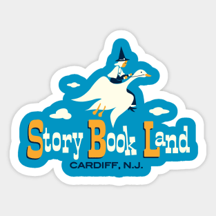 Story Book Land Sticker